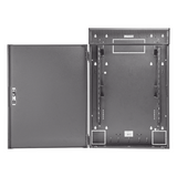 WME3BL - Gabinete de Montaje en Pared / 6 UR / 3 UR Activo + 3 UR Pasivo / Carga 90.72 kg (200 lbs) / Profundidad 9.5" (241.3 mm) / Acero 16 Gauge / UL 2416