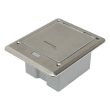 TH-MCRA - Caja de Piso / IP66 Cerrada / 120 kg Carga / 17.4x14.3x8 cm / Aluminio / TIA/EIA