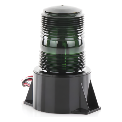 X62G - Mini Burbuja de LED / 12-80 VCC / IP66/67 / SAE J845 Clase III / 3.9' x 4.9'