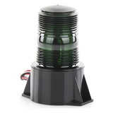 X62G - Mini Burbuja de LED / 12-80 VCC / IP66/67 / SAE J845 Clase III / 3.9' x 4.9'
