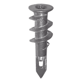 TPD-ZINC - Taquete Metálico Autoperforable / Zinc / 22 kg Capacidad / 8 x 1 1/4" / Paneles de Yeso