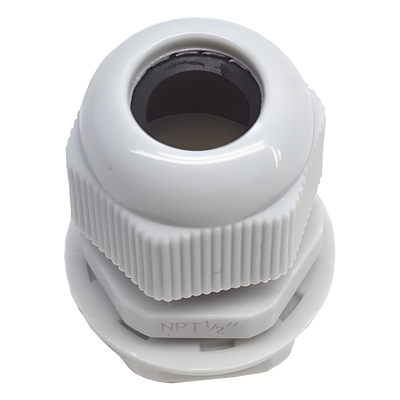TXG-PG-12N - Conector Tipo Glándula / Rosca NPT 1/2" / Rango Cable 6-11 mm / Plástico Industrial / IP Aplicable