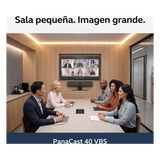 PANACAST40-VBO - Jabra Barra de Video para Salas de Reuniones / Campo de Visión 180° / Cámara Dual Panorámica 4K