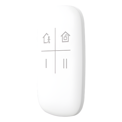 DS-PKF1-WB(B) - Hikvision Control Remoto de Alarma / Armado y Desarmado / RF Bidireccional 433 MHz