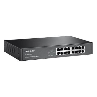 TL-SF1016DS - TP-Link TL-SF1016DS dispositivo de redes No administrado 16 Fast Ethernet (10/100) 10BASE-T, 100BASE-TX