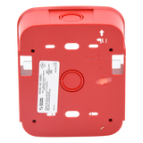 SBB-RL - System Sensor Caja de Montaje en Pared / Para Sirena / Color Rojo SBB-RL