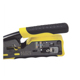 VDV226-110 - Ponchadora/Pelacables/Cortacables / Conectores Pass-Thru RJ45 / RJ11/RJ12 Estándar / Matraca Ciclo Completo / 28-22 AWG