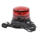XM-1535-R - Burbuja LED Giratoria / 9 LEDs / Montaje Magnético / IP65 / 12 VCC / 2 Patrones de Destello