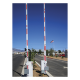 1602-090 - Barrera Vehicular / Opción de Mástil de hasta 8 Metros / Motor 1HP / 115v Uso Continuo Intensivo / 5 Años de Garantía