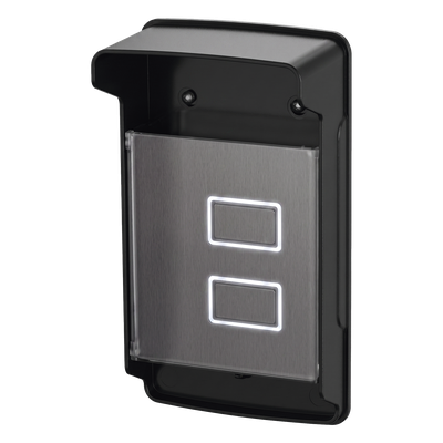 JY-003-B - Carcasa Protectora Universal Color Negro con Tapadera de Acrílico / Medidas 245 × 143 × 83 mm / Compatible con Múltiples Modelos de Control de Acceso