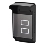 JY-003-B - Carcasa Protectora Universal Color Negro con Tapadera de Acrílico / Medidas 245 × 143 × 83 mm / Compatible con Múltiples Modelos de Control de Acceso