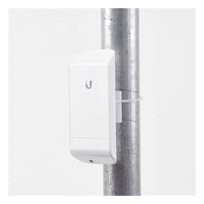 LOCOM2 - Ubiquiti LOCOM2-AU ampliador de red Transmisor y receptor de red Blanco 10, 100 Mbit/s