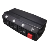 XDKQH01 - Switch de Control / 4 Interruptores / 12 VCC / 15 A / 104x55x33 mm / 4.09x2.17x1.30 in