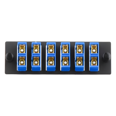 FAP6WBUDSCZ - Panduit Placa Acopladora de Fibra Óptica / 6 Conectores SC Dúplex / 12 Fibras Monomodo OS1/OS2