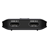 VS5821 - Switch HDMI 2 Puertos 8K Essentials | 48 Gbps | 8K @ 60Hz y 4K @ 120Hz | RapidSync™ | HDR10+ | VRR | ALLM | HDCP 2.3 | Audio LPCM 7.1 | Diseño Compacto