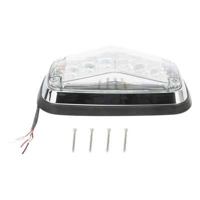 XT1885C - Luz de Advertencia LED / 6 LEDs Ultra Brillantes / 11 Patrones de Destello / IP67 / 12-30 VCC / Certificación SAE y ECE