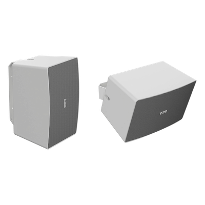 WM-8D-WT - Altavoz de Pared / 8" / PoE++ / Dante / DSP Integrado / Mezclador 2 Canales / 100 dB SPL / Montaje Flexible