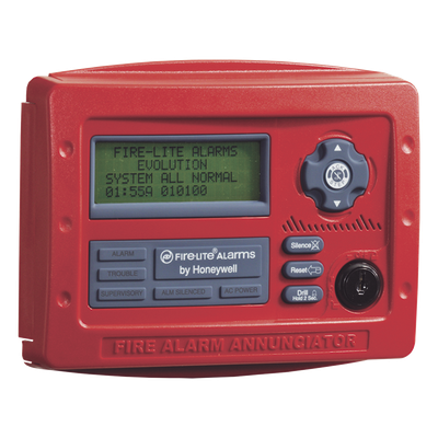 ANN-80 - Fire-Lite Anunciador Remoto LCD / 80 Caracteres Retroiluminados / Interfaz ANN-Bus 2 Hilos
