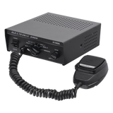 X100A - Sirena Vehicular / 100 W / 115 dB / 12 VCC / 6 Tonos Programables / Micrófono Integrado