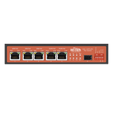 WI-PS306GF-UPS-15A - Controlador Solar de 15A con Switch PoE /  1 Puerto Gigabit PoE 802.3 bt / 2 Puertos PoE 802.3 af/at / 2 Puertos PoE Pasivo 24/48 Vcc / 1 Puerto SFP / No administrable