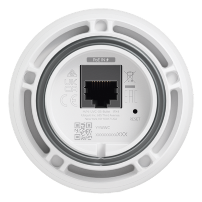 UVC-G5-BULLET - Cámara IP Bullet Ubiquiti UVC-G5 para Exterior 4 MP, IR 9 m, Lente Fijo, Micrófono Integrado