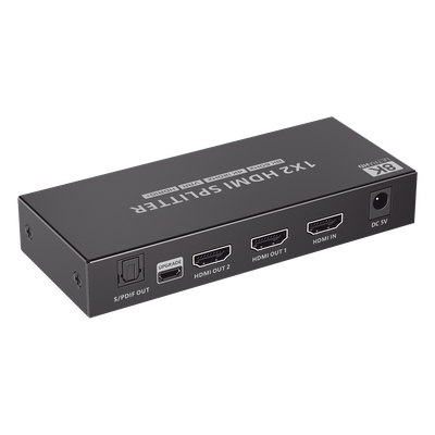 TT312-8K - Splitter HDMI / 1x2 / HDMI 2.1 / 8K @ 60 Hz / 4K @ 120 Hz / 48 Gbps / HDR10+ / Dolby Vision / HDCP 2.3