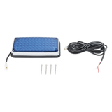 X-LTE-295-B - Luz de Advertencia LED / 66 LED / 7x3" / 12 VCC / 10 Patrones de Destello / Montaje Permanente / Color Azul