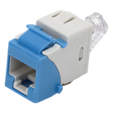 U5-K06NS - Jack Keystone / Cat5e UTP / Punch Down 110 / T568A-B / -10 a 60 °C / 24-22 AWG