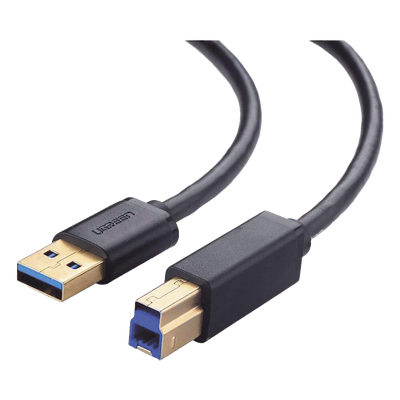 10372 - Ugreen 10372 cable USB USB 3.2 Gen 1 (3.1 Gen 1) 2 m USB A USB B Negro
