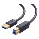 10372 - Ugreen 10372 cable USB USB 3.2 Gen 1 (3.1 Gen 1) 2 m USB A USB B Negro