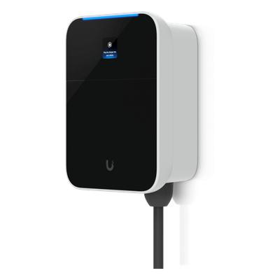 UC-EV-STATION-LITE-US - Estación de Carga EV UniFi Connect Lite / 11 kW Nivel 2 / Conector SAE J1772 / Intemperie Type 3R / Cable 7 m / Control de Acceso NFC / Gestión UniFi Connect