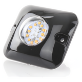 X121A - Luz Oculta LED / 12 LED Gen III / Ámbar / 10-24 VDC / 12 Patrones / 3.2x1.8 cm