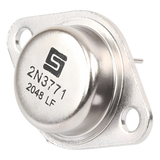 2N3771A - Transistor NPN Silicio / 50V 30A 150W / Encapsulado TO-3 / Protección Fuentes / Compatible RS-12A RS-20A / Alta Corriente