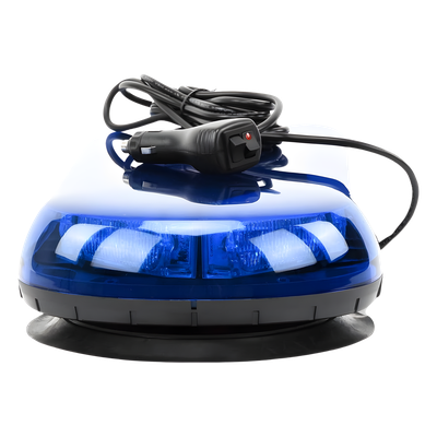 X605-B - Mini Barra de Luces LED / 24 LED Gen III / 25 Patrones de Destello / Montaje Magnético y por Succión / 12 VCC / -40°C a 55°C