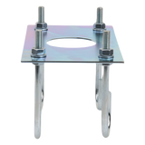 490073 - Base de anclaje / Barrera vehicular / Compatible FAAC 615 490073