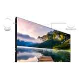 VM55BU-2X3 - Kit Video Wall LCD 2x3 / 6 pantallas 55" / 116" diagonal / 500 nits / 24/7 / Daisy Chain DisplayPort / Montajes pared incluidos