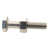 TORN-TZ30G - Paquete de tornillos con tuercas / Acero inoxidable 1/4 x 1 1/4 pulg / 6 piezas / Incluye arandelas reforzadas