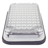 X-LTE-595-W - Luz de Advertencia LED / 6x4 Pulgadas / 66 LED de Alta Intensidad / 12 VCC / 10 Patrones de Destello / Montaje Permanente