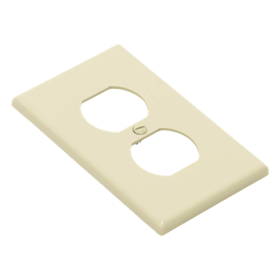 HUB-P8I - Hubbell Placa de Pared / Contacto Duplex / Policarbonato HUB-P8I