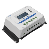 VS6048AU - Controlador de Carga Solar PWM / 60A / Auto 12/24/36/48V / Pantalla LCD / USB Dual 5V 2.4A / Tierra Positivo Común