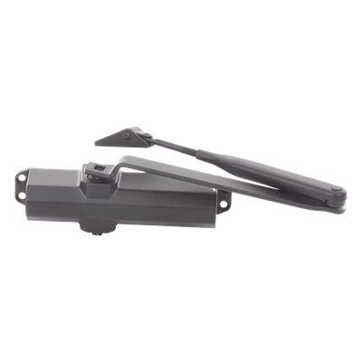 TSCOMC - Cierrapuertas Mecánico / Fuerza Ajustable 4 / Puertas 850 a 1100 mm / Hasta 80 kg / Certificación UL / Brazo Retenedor Opcional