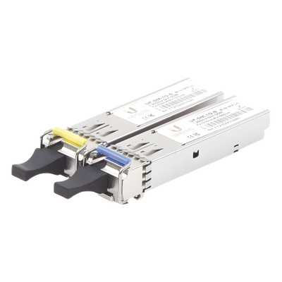 UF-SM-1G-S - UFiber Módulo SFP, transceptor MiniGibic MonoModo 1.25 Gbps, distancia 3km, un conector LC, incluye 2 tranceptores