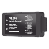 VL802 - Rastreador GPS Vehicular / LTE Cat1 con Respaldo GSM / Llamada Bidireccional / Corte Remoto de Motor / RS485 / 9-36 VCC / IP65