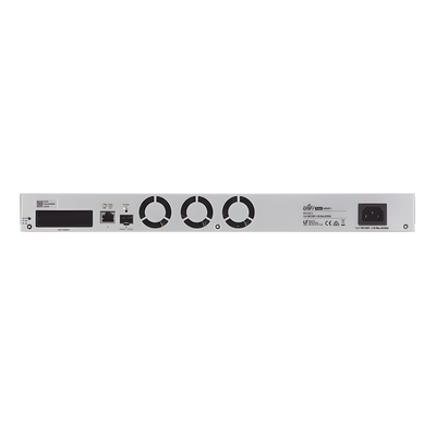 UNVR - NVR Ubiquiti UNVR con 4 bahías para disco duro, recomendado para 15 cámaras 4K, puerto Gigabit RJ-45