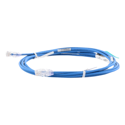 UTP28SP10BU - Cable de Parcheo / Cat6 / UTP / 28AWG / Diámetro Reducido / 3.05 m (10 Pies) / Azul