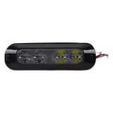 ED3704RC - Ecco Luz Auxiliar LED / 4 LEDs Bicolor Rojo/Claro / 22 Patrones de Destello ED3704RC