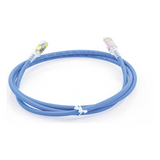 ZM6A-05-06B - Patch Cord Cat6A UTP / CM / 1.52 m (5 ft) / Doble Aislamiento / 7.37 mm OD / Azul