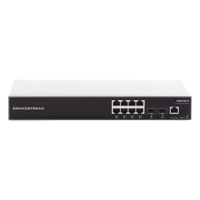 GWN7801P - Grandstream Networks GWN7801P switch Gestionado L2+ Gigabit Ethernet (10/100/1000) Negro