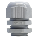 TXG-PG-34N - Conector Tipo Glándula / Rosca NPT 3/4" / Rango de Cable 10-16 mm / Plástico Industrial / IP para Ambientes Exigentes