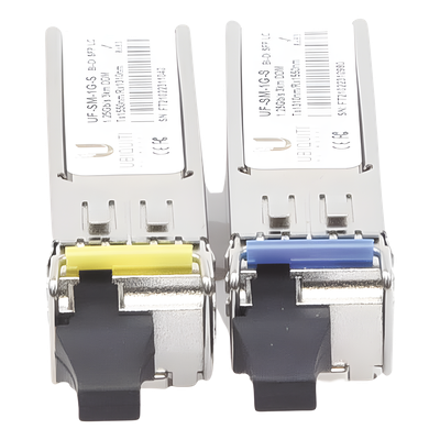 UF-SM-1G-S - UFiber Módulo SFP, transceptor MiniGibic MonoModo 1.25 Gbps, distancia 3km, un conector LC, incluye 2 tranceptores